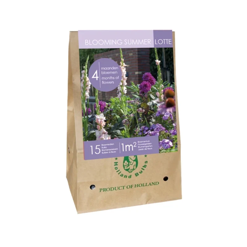 Blumenzwiebeltasche Blooming Summer Lotte (Für 1 m2)