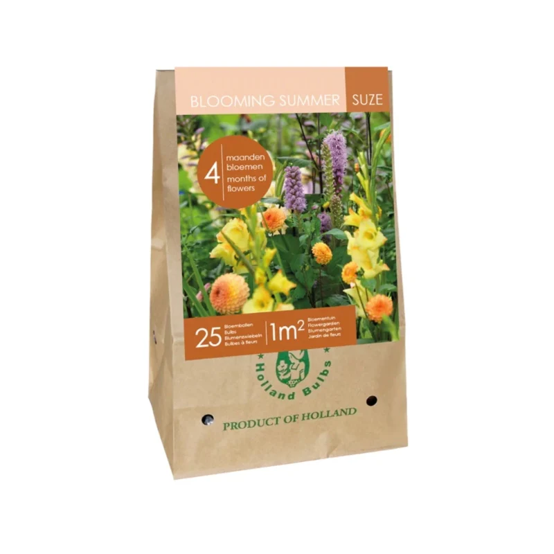 Blumenzwiebeltasche Blooming Summer Suze (Für 1 m2)