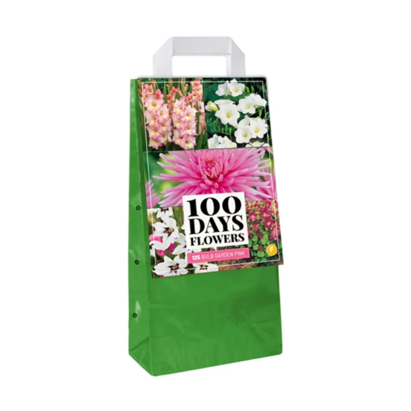 Blumenzwiebeltasche Garden Pink (Tasche 125 Stück)