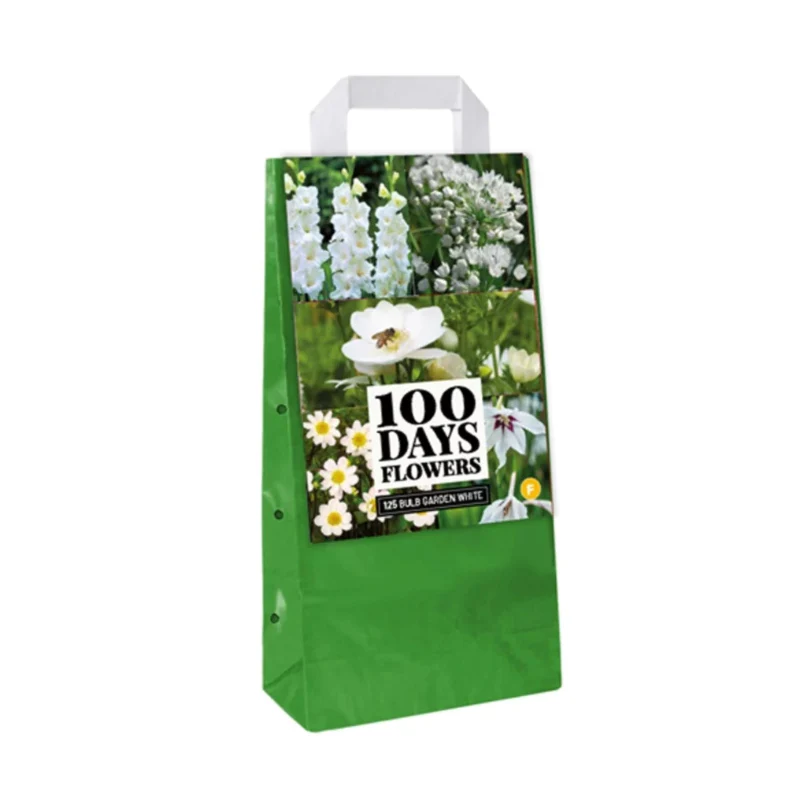 Blumenzwiebeltasche Garden White (Tasche 125 Stück)