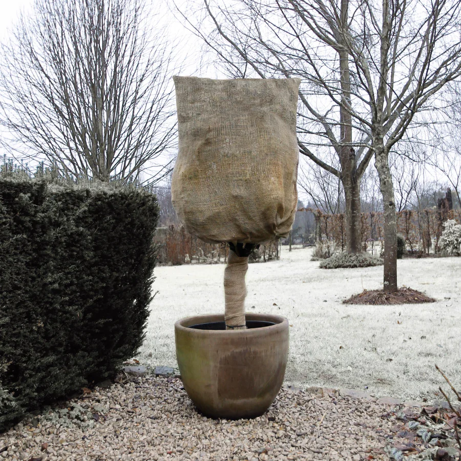 Jute Winterabdeckhusse - Image 2