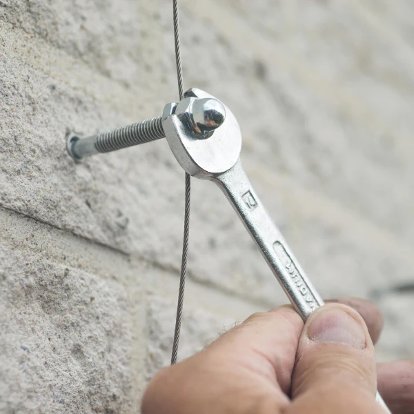 Kit - Spanndrahtsystem für alle Arten von Kletterpflanzen - verzinkt - Image 5