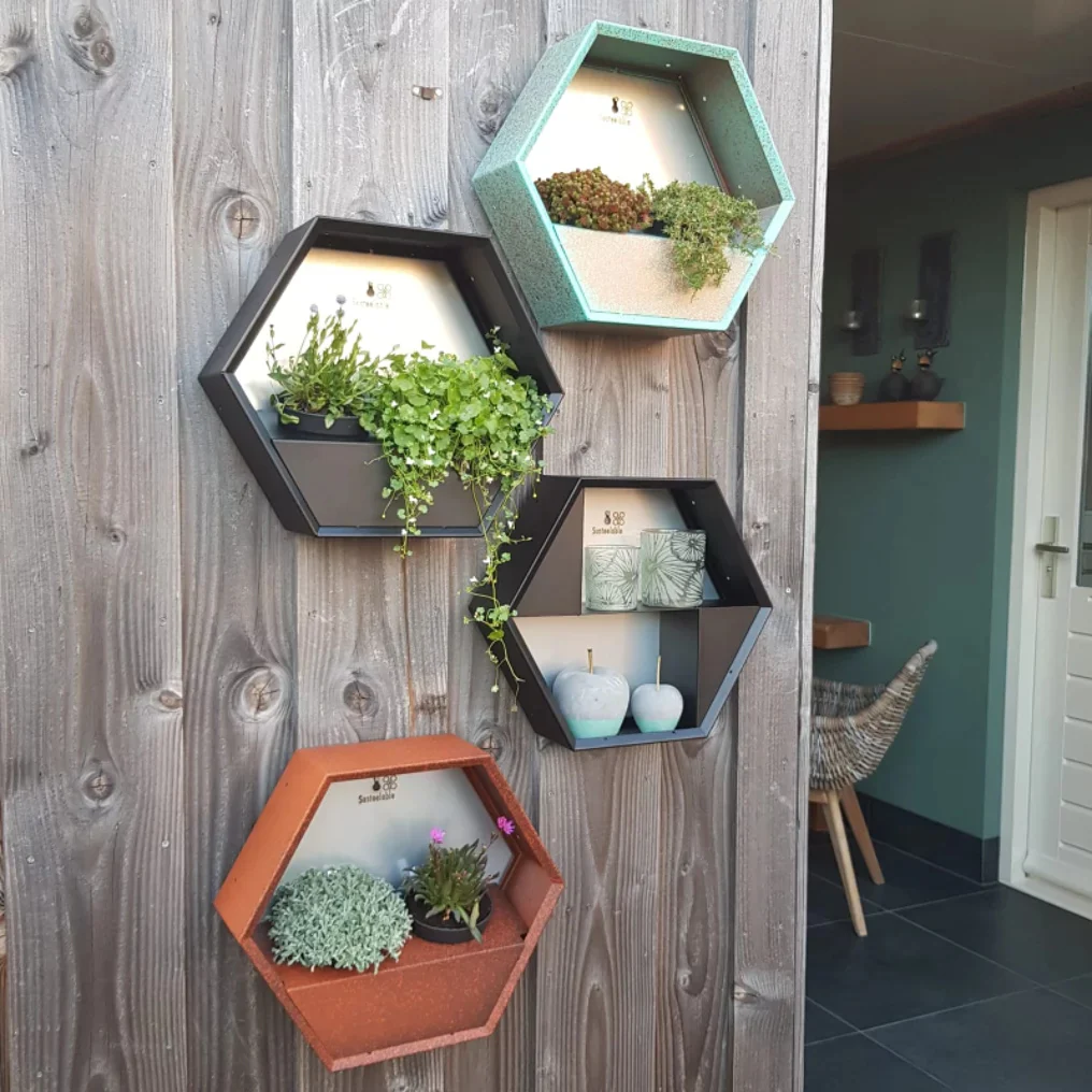 Susteelable Wandblumenkasten grün - Image 4
