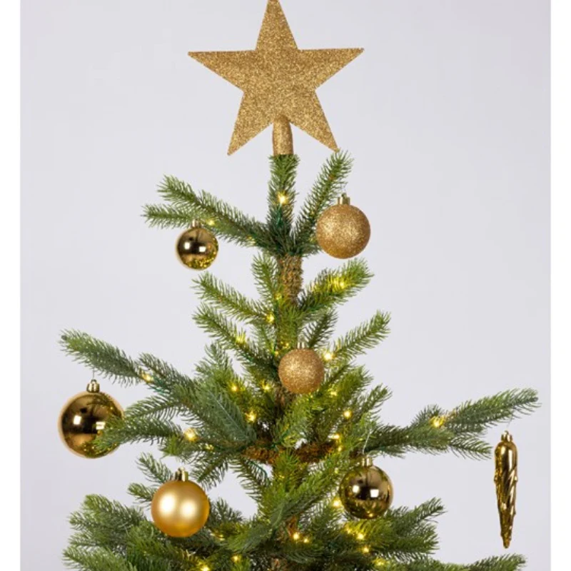 Unzerbrechlicher Christbaumschmuck Gold (33 Stück) - Image 3