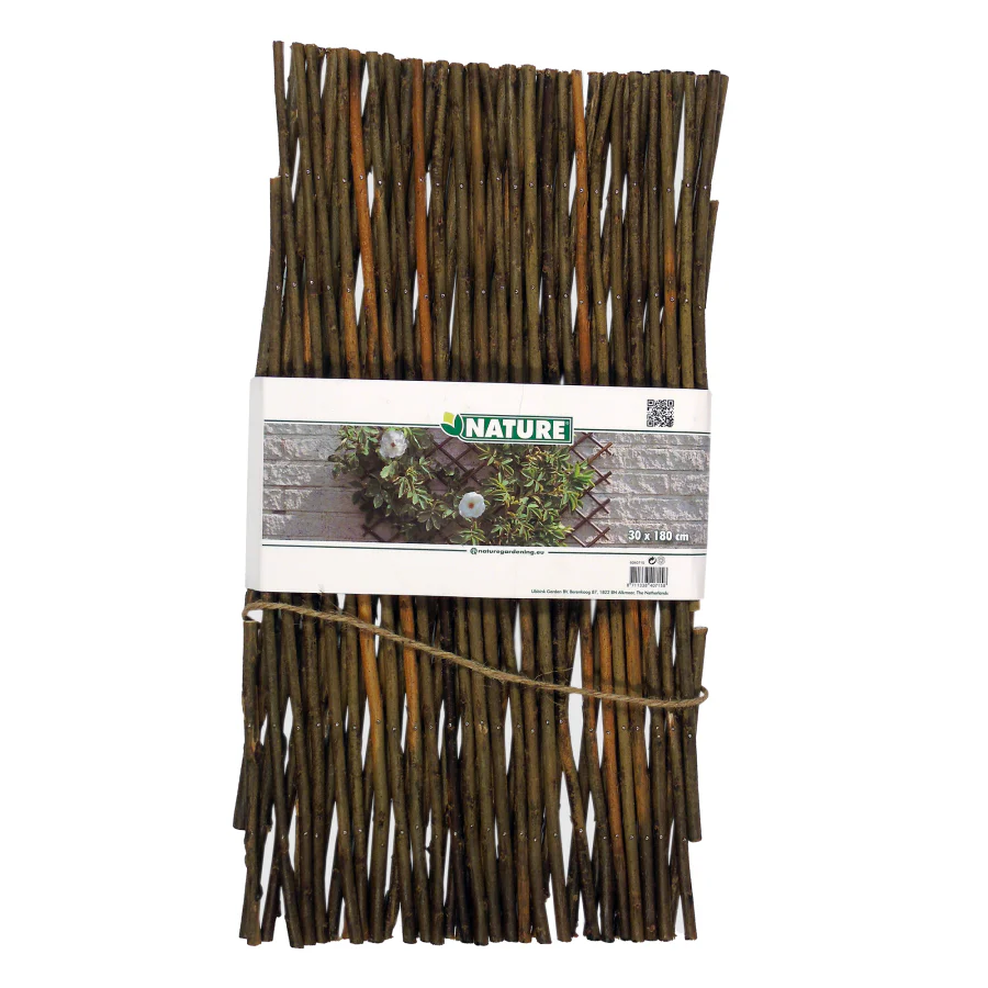 Weiden-Spaliere naturfarben mit metallisch Stift - Image 2