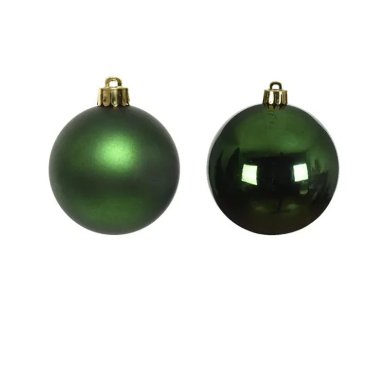 Weihnachtskugeln Grün (12 Stück) - Image 2