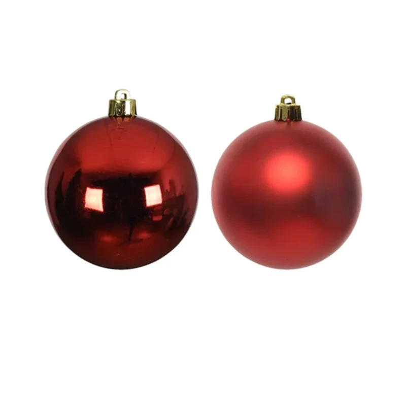 Weihnachtskugeln Rot (12 Stück) - Image 2